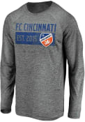 FC Cincinnati Block T-Shirt - Grey