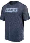 Sporting Kansas City Block T Shirt - Navy Blue