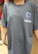 Sporting Kansas City Crest T Shirt - Navy Blue