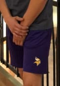 Minnesota Vikings Nike Coach Knit Shorts - Purple