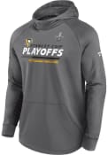 Pittsburgh Penguins Playoff Participant Speed Hood - Grey