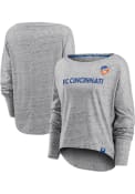 FC Cincinnati Womens Iconic T-Shirt - Grey