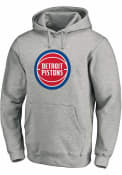 Detroit Pistons Team Logo Hooded Sweatshirt - Grey