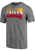 Kansas City Chiefs Square Off Fashion T Shirt - Charcoal
