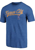 Kansas City Royals Script Fashion T Shirt - Blue