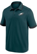 Philadelphia Eagles Colorblock Polo Shirt - Midnight Green