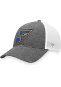 St Louis Blues 2T Heathered Trucker Adjustable Hat - Charcoal