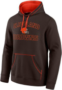 Cleveland Browns Heart and Soul Hooded Sweatshirt - Brown