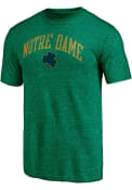 Notre Dame Fighting Irish Arched City Triblend Fashion T Shirt - Green