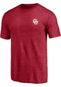 Oklahoma Sooners Triblend Poll Position Fashion T Shirt - Crimson