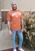 Texas Longhorns Arched City Triblend Fashion T Shirt - Burnt Orange