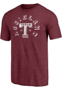 Texas A&M Aggies Vault Old Style Triblend Fashion T Shirt - Maroon