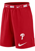 Philadelphia Phillies Nike PRIMETIME LOGO WOVEN SHORT Shorts - Red