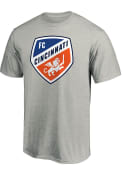 FC Cincinnati TEAM LOGO T Shirt - Grey