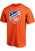 FC Cincinnati TEAM LOGO T Shirt - Orange