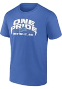 Detroit Lions Prime Time T Shirt - Blue