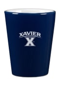 Xavier Musketeers Navy Ceramic Shot Glass