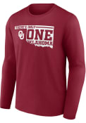 Oklahoma Sooners Full Ride T Shirt - Crimson
