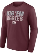 Texas A&M Aggies Full Ride T Shirt - Maroon