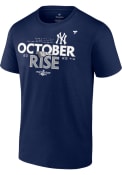 New York Yankees 2022 Post Season Participant Locker Room T Shirt - Navy Blue