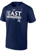 New York Yankees 2022 Divison Champs Locker Room T Shirt - Navy Blue