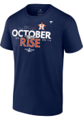 Houston Astros 2022 Post Season Participant Locker Room T Shirt - Navy Blue