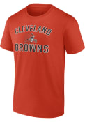 Cleveland Browns VICTORY ARCH T Shirt - Orange