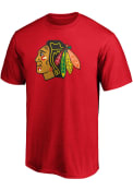 Chicago Blackhawks Core Primary Logo T Shirt - Red