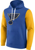 St Louis Blues Cotton Hooded Sweatshirt - Blue