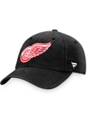 Detroit Red Wings Core Unstructured Adjustable Hat - Black