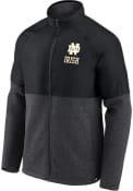 Notre Dame Fighting Irish Durable Color Block Medium Weight Jacket - Charcoal