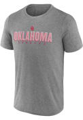 Oklahoma Sooners Hardball T Shirt - Grey