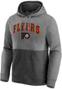 Philadelphia Flyers Signature Blocked Hood Fashion Hood - Charcoal