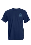 Schlafly St Louis Navy Blue Circle Logo Short Sleeve T Shirt