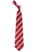 Indiana Hoosiers Woven Poly Tie - Red