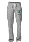 Michigan State Spartans Womens Grey Sweatpants
