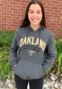 Oakland University Golden Grizzlies Womens Goodie Hooded Sweatshirt - Black