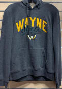 Wayne State Warriors Womens Goodie Hooded Sweatshirt - Black