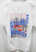 Pittsburgh Julie Gash T Shirt - White