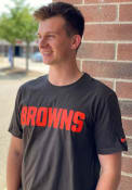 Cleveland Browns Nike Wordmark Essential T Shirt - Brown