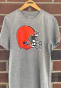 Cleveland Browns Nike Logo Essential T Shirt - Grey