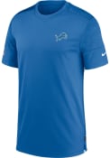 Detroit Lions Nike Coach T Shirt - Blue