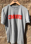 Kansas City Chiefs Nike Wordmark Legend T Shirt - Grey