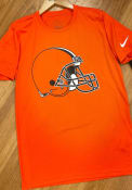 Cleveland Browns Nike Logo Legend T Shirt - Orange