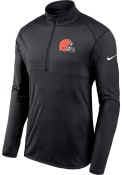 Cleveland Browns Nike Element 1/4 Zip Pullover - Black