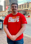 Kansas City Chiefs Nike Team Name Legend T Shirt - Red