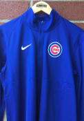 Chicago Cubs Nike Element 1/4 Zip Pullover - Blue