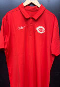 Cincinnati Reds Nike Cap Logo Polo Shirt - Red