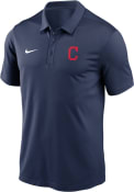 Cleveland Indians Nike Cap Logo Polo Shirt - Navy Blue