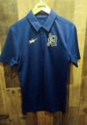 Detroit Tigers Nike Cooperstown Polo Shirt - Navy Blue